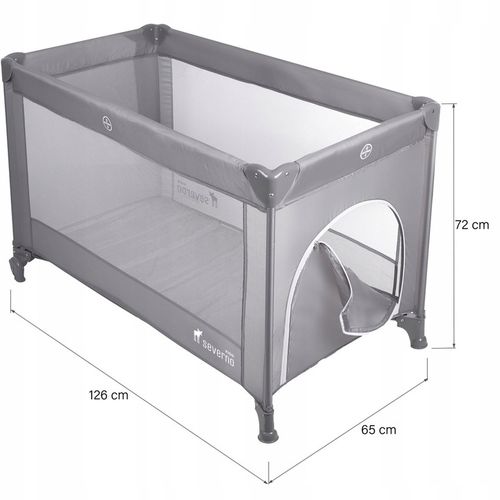 ŁÓŻECZKO TURYSTYCZNE SKŁADANE KOJEC DLA DZIECKA PREMIUM + MATERAC I TORBA na Arena.pl