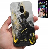 ETUI DO XIAOMI REDMI 8 - MOTOR MOTOCYKLE FAN WIELE WZORÓW PLECKÓW