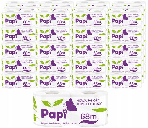 papier toaletowy 2r papi 2w - 56 rolek na Arena.pl