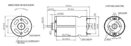 Silnik SWIFT 550 7.2V na Arena.pl
