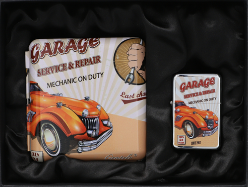 Elegancki Zestaw Prezentowy Dla Miłośnika Motoryzacji: Papierośnica I na Arena.pl