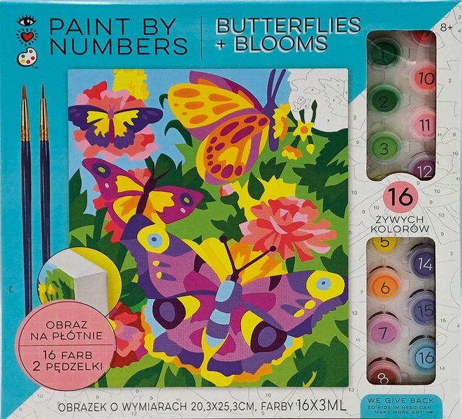 paint by numbers - motyle 0736 zdjęcie 1