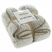 Koc narzuta KOALA 70x160 Eurofirany beżowy baranek