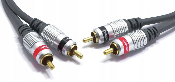 KABEL RCA STEREO 2X RCA - 2X RCA 5M VITALCO zdjęcie 2
