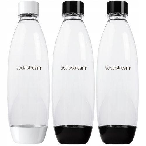 SATURATOR DO WODY SODASTREAM TERRA BIAŁY 3 BUTELKI + CYLINDER + 6 NAPOJÓW na Arena.pl