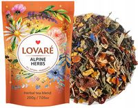 Herbata Ziołowa MIX Kwiatowej Jagodowej Zielonej Herbaty Sypana 200g LOVARE