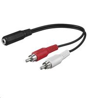 MicroConnect Audio Adapter Cable, 0,2 meter
