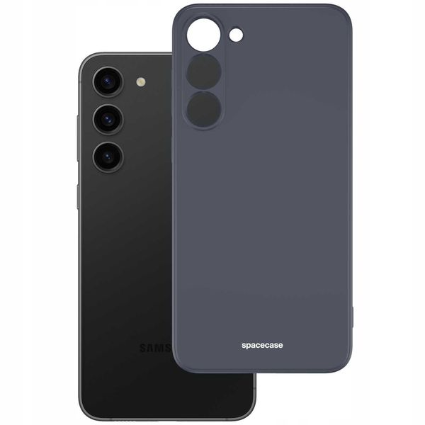 Spacecase Silicone Case Galaxy S23+ Black zdjęcie 2