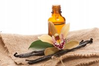 FOTOTAPETA kuchenna KWIAT WANILII LASKI WANILII