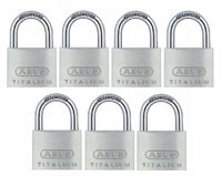 ZESTAW 7 KŁÓDEK ABUS TITALIUM 64TI/35 SYSTEM JEDNEGO KLUCZA