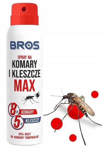 bros - spray na komary i kleszcze max 90ml - 1 szt. na Arena.pl