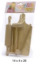 przybory kuchenne drewniane w worku 830100