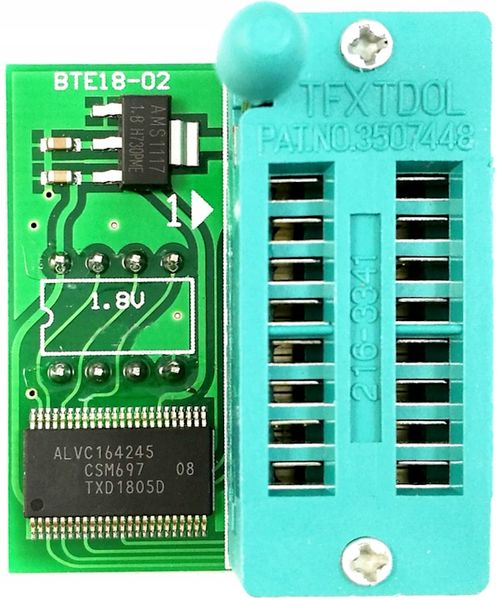 Adapter do programatora 1.8V SPI DIP8 Apple bios zdjęcie 1
