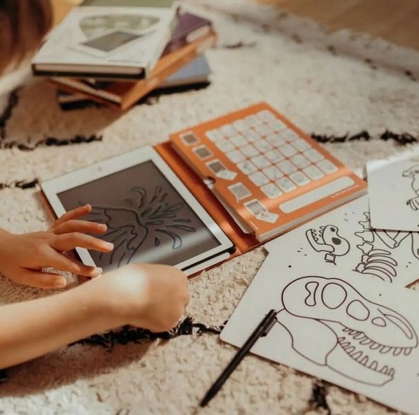 Kidywolf KIDYDRAW-MINI Interaktywny Mini tablet do rysowania Animals zdjęcie 4