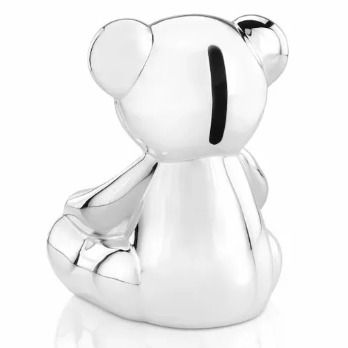 SREBRNA SKARBONKA MIŚ CHRZEST ROCZEK GRAWER GRATIS na Arena.pl