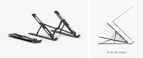 VOOMY T3 Podstawka Pod Laptopa, Czarny na Arena.pl