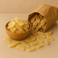 IMBIR KANDYZOWANY PŁATKI 1kg IMBIR SUSZONY PŁATEK DOSKONAŁY PREMIUM