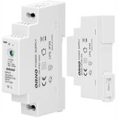 ZASILACZ NA SZYNĘ DIN 12V 1,25A 15W DO WIDEO DOMOFONU CCTV LED 1 MODUŁ ORNO