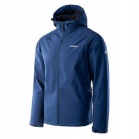 Kurtka Męska Softshell NETI HI-TEC Wodoodporna Oddychająca Niebieska M