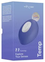 we-vibe temp lavender blue - kompaktowe urządzenie z funkcją ciepła