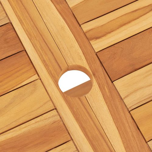 5-częściowy zestaw mebli ogrodowych, lite drewno tekowe na Arena.pl