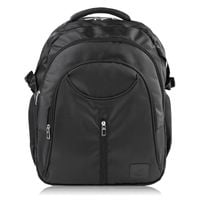 plecak męski wodoodporny czarny pojemny do pracy paolo peruzzi t-103-bl