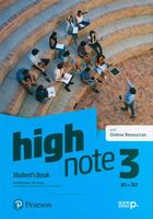 High Note 3 SB B1+/B2 + Online Resources. Pearson.