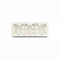 Efapel puszka natynkowa potrójna biała 10995 ABR