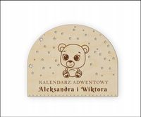 Kalendarz adwentowy BAZA Personalizowany Imię