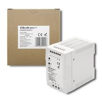 Zasilacz DIN Slim 90W 12V Qoltec Do szafy sterowniczej Przemysłowy LED
