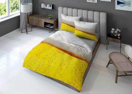 Pościel 3D 160X200 Satynowa Piwo na Arena.pl