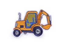 Naprasowanka z motywem Koparka 5x6 cm