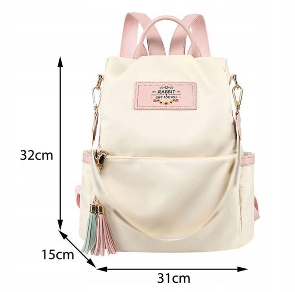 Damski Plecak Torebka Torba Plecaczek 2W1 Pojemny zdjęcie 4