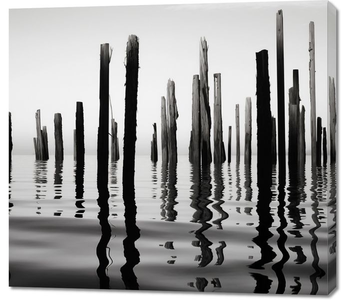 Obraz 100x90cm Refleksje Nad Wodą zdjęcie 1