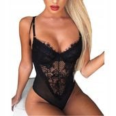 KORONKOWE BODY SEKSOWNA ZMYSŁOWA BIELIZNA DEKOLT