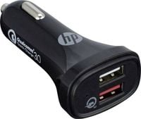 Ładowarka samochodowa HP USB oryginalna szybka Quick Charge 3.0 QC 3.0 5.4A 5V-12V 2xUSB