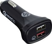 Ładowarka samochodowa HP USB oryginalna szybka Quick Charge 3.0 QC 3.0 5.4A 5V-12V 2xUSB