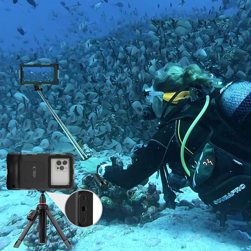 TECH-PROTECT IPX8 UNIVERSAL DIVING WATERPROOF CASE BLACK na Arena.pl