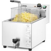 najmocniejsza frytownica frytkownica z kranem hendi goliath 400v 10.2kw 10l