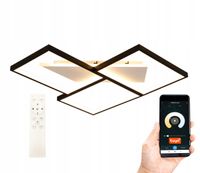 Lampa sufitowa HOGA III LED Smart Home prostokąt 51cm Tuya Wobako