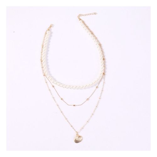 Naszyjnik Delikatny Długi Shell N711 na Arena.pl