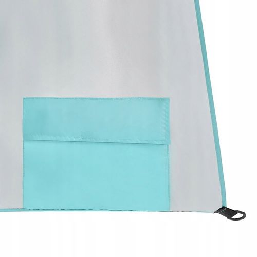 Duży parasol plażowy 2w1 namiot parawan ogrodowy składany w pokrowcu na Arena.pl