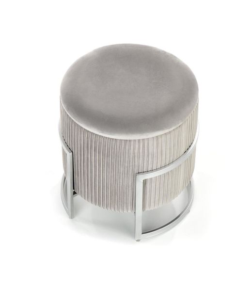 Pufa Darbi szara jasna zdjęcie 5