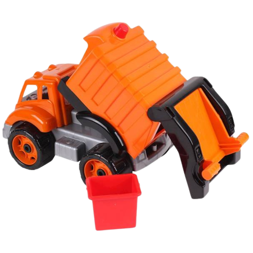 Samochód Śmieciarka Pomarańczowa Autko Dla Dzieci Technok 9727 na Arena.pl