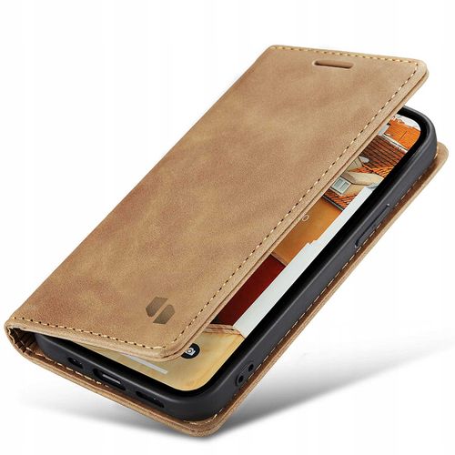Spacecase Wallet Iphone 14 Light Brown na Arena.pl