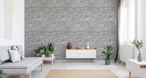 Tapeta Szary Ceglany Mur na Arena.pl