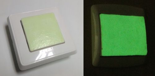 Farba świecąca w ciemności SUPERMOCNA 25ml 50g luminescencyjna zielona fluo na Arena.pl