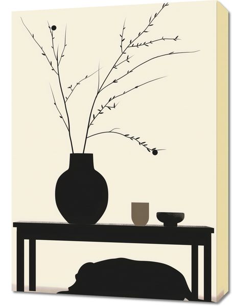 Obraz 50x70cm Wypocznij Psino zdjęcie 1