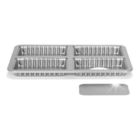 Patisse Mini forma na 4 tartletki 13x8cm SILVERTOP