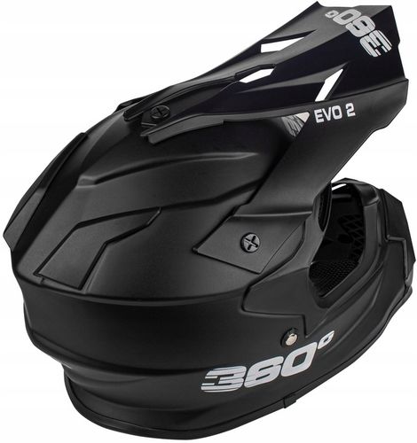 KASK MOTOCYKLOWY CROSS ENDURO ATV MTB NA QUADA HOMOLOGACJA 360° EVO2 XXS na Arena.pl